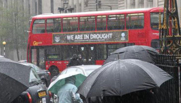 Don't flush precious drinking water - Flush Rain!